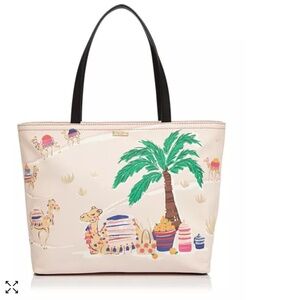 Like New Kate Spade Spice Things Up Camel Tote Bag